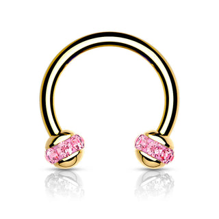 Horseshoe Ball Zirconia