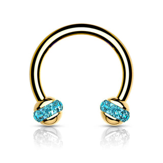Horseshoe Ball Zirconia