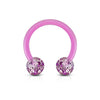 Acrylic Horseshoe Acrylic Ultra Glitter Ball