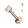Or rose/Cristal