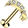 Labret moon star Push-In