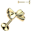 Titanium Labret ribbon Push-In