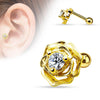 Barbell Rose Zirconia