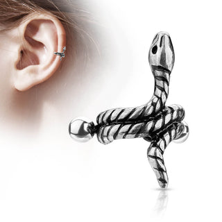 Manchette d'oreille Serpent