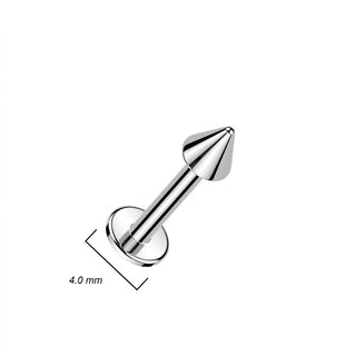 Labret Spike Silver