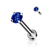 Argent/Bleu