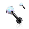Labret Opal Internally Threaded
