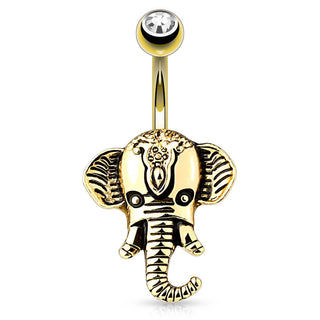 Piercing Nombril Elephant Zircone