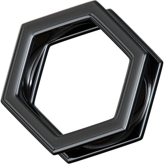 Écarteur Hexagone Noir Filetage Interne
