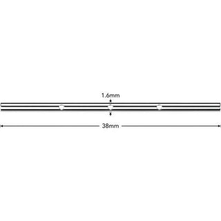 Industrial Barbell Industrial Post With 3 Holes Internally Threaded