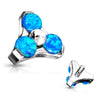 Top top triangle zirconia Internally Threaded