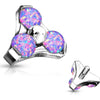 Top top triangle zirconia Internally Threaded