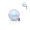 Top top ball opal Internally Threaded