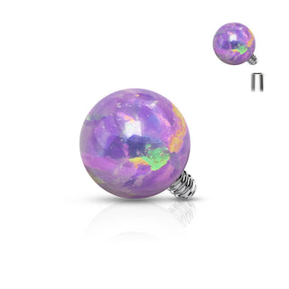 Top top ball opal Internally Threaded