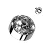 Top top ball iluminating Epoxy Internally Threaded