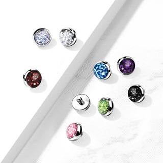 Top top ball iluminating Epoxy Internally Threaded
