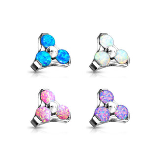 Titanium Top Top Triangle Zirconia Internally Threaded
