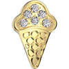 Titanium Top top ice cream cone Internally Threaded