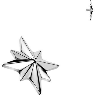 Titanium top starburst Internally Threaded