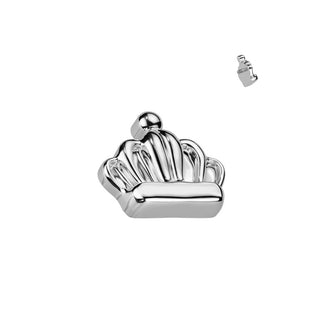 Titanium Top Top Crown Internally Threaded