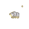 Titanium Top Top 3 Zirconias Opals Internally Threaded