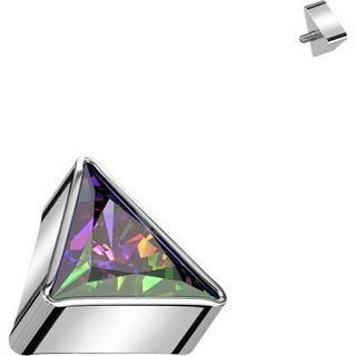 Titanium Top Top Triangle Zirconia Internally Threaded