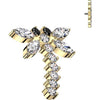 Titanium top dragon zirconias Internally Threaded
