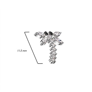 Titanium top dragon zirconias Internally Threaded