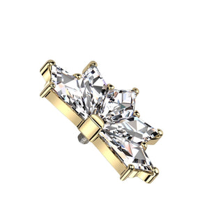 Top top fan 5 zirconias Internally Threaded