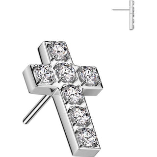 Top top cross zirconia Push-In