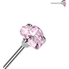 Titanium Top top heart zirconia Push-In