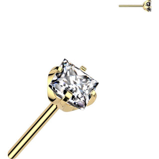 Titanium Top top square zirconia Push-In