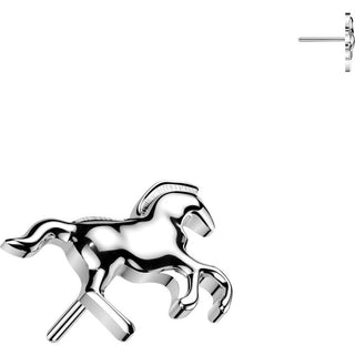 Titanium Top Top Horse Push-In