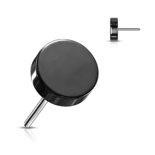 Titanium Top top flat round Push-In