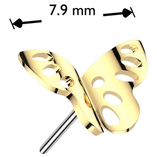 Titanium Top top butterfly Push-In