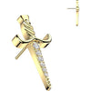 Titanium top dagger zirconia Push-In