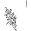 Titanium top olive leaf zirconia Push-In