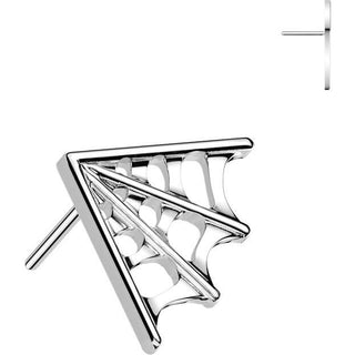 Titanium top spider web Push-In