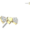 Titanium top hearts zirconia Push-In