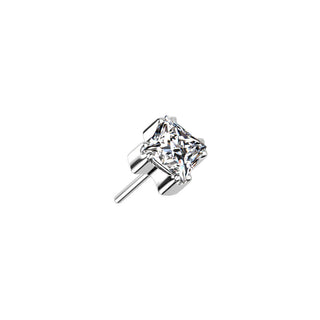 Titanium Top Top Square Zirconia Push-In