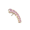 Titanium Top Top Arc Shape Zirconia Push-In