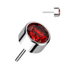 Titanium Top top zirconia opal bezel setting Push-In