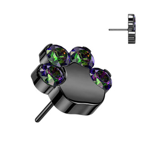 Titanium Top top paw zirconias Push-In