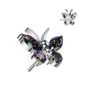 Top Top Butterfly Zirconia Push-In
