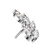Top top vine marquise cut zirconia Push-In