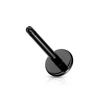Base labret base flat back