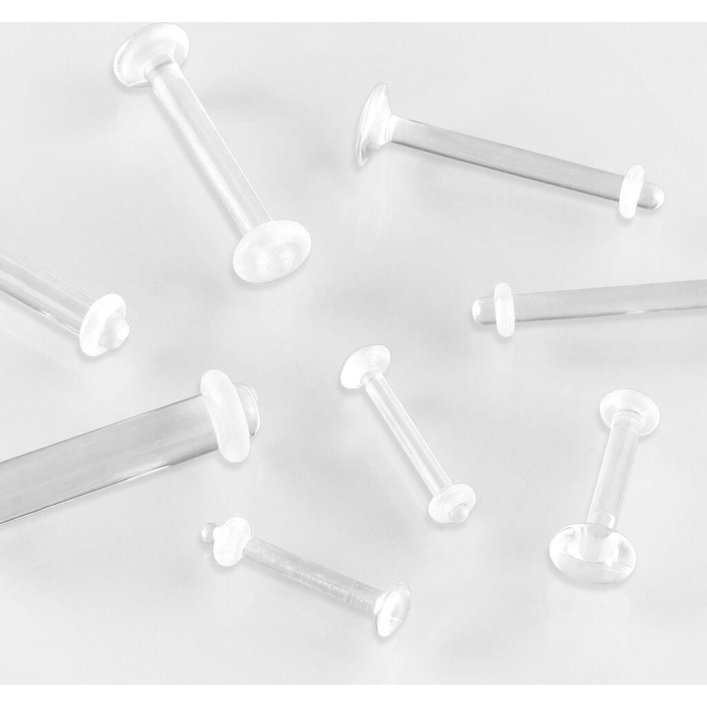 Piercing hélix et anti hélix labret 1.2x8mm Piercing hélix et anti hélix labret 1.2x8mm