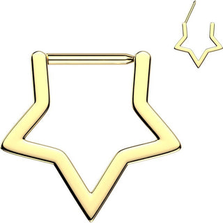 Titanium Ring star Segment