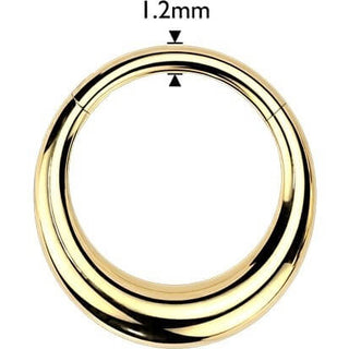 Titanium Ring wide Clicker