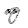 Ring Snakes Zirconia Clicker